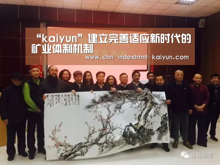 “kaiyun”建立完善适应新时代的矿业体制机制(图4)